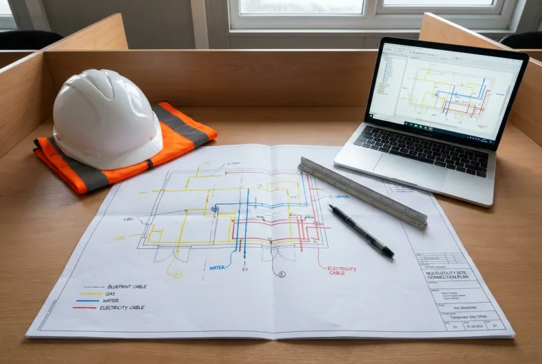 Site assessment and utility design for a small development
