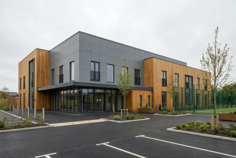 Modern UK leisure and recreation facility