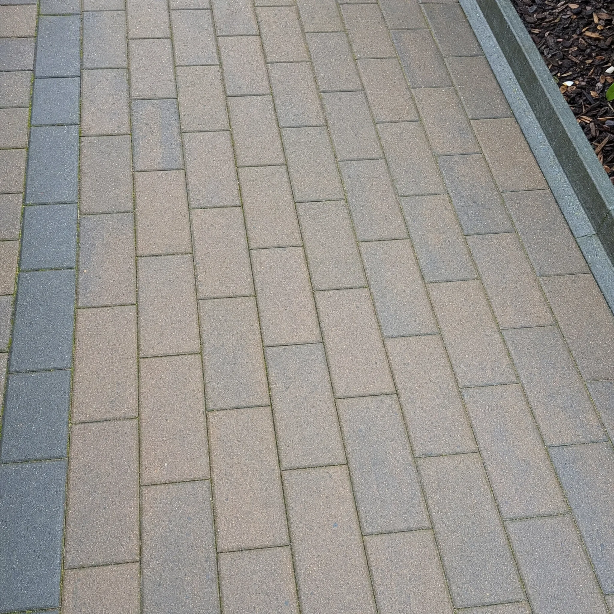 Precisely matched block paving reinstatement — invisible patch quality
